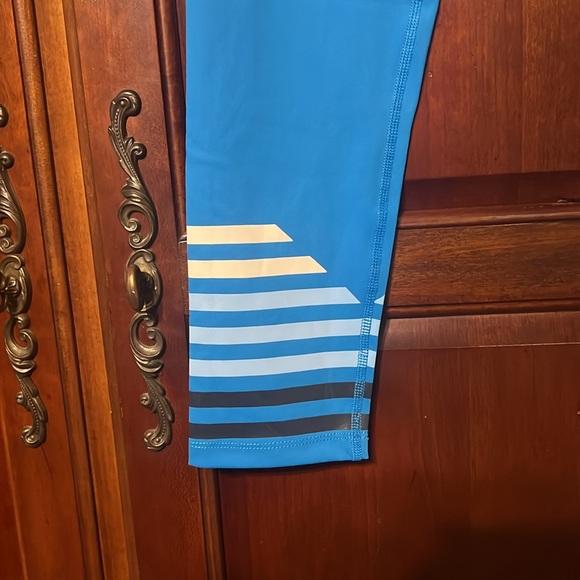 NWT ADDISON BAY blue leggings Size L - Picture 4 of 9